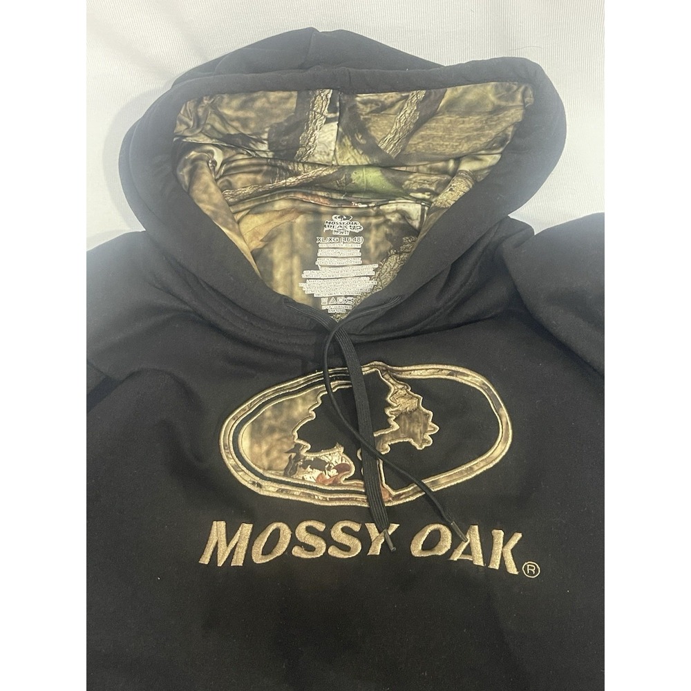 Mossy Oak - Hunting Hoodie -Heavy Duty Outdoor Pullover Size Men's XL